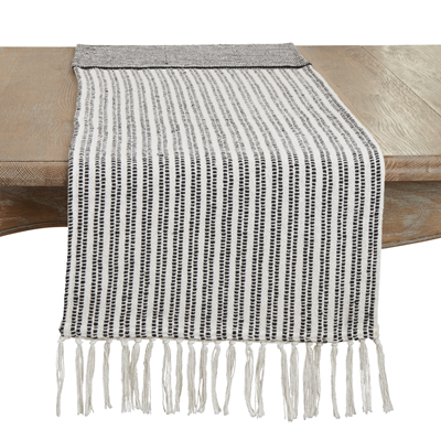 Two-Tone Striped Runner