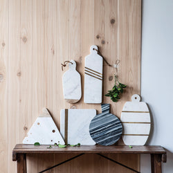 Marble + Mango Wood Cheeseboard