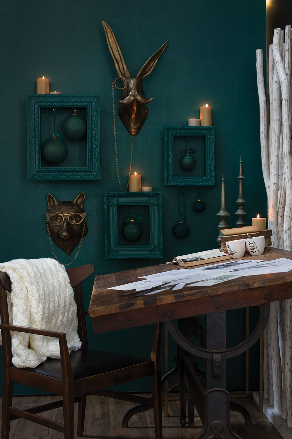 Eric Brass Wall Mount