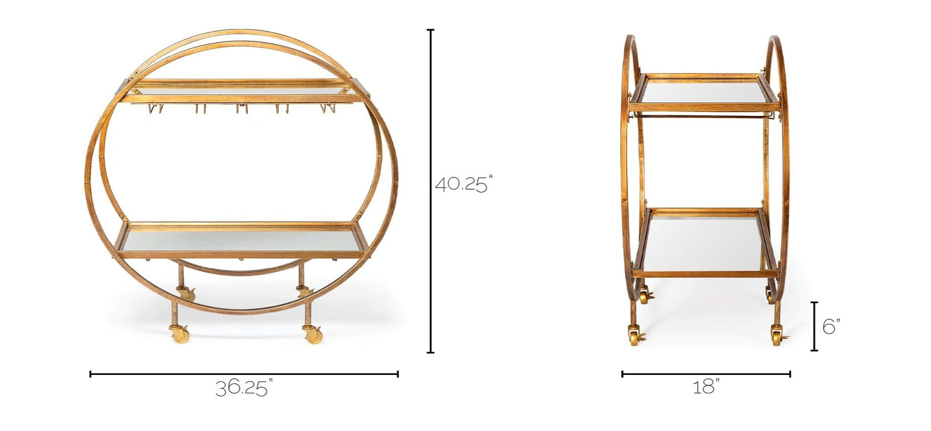Carola Bar Cart*