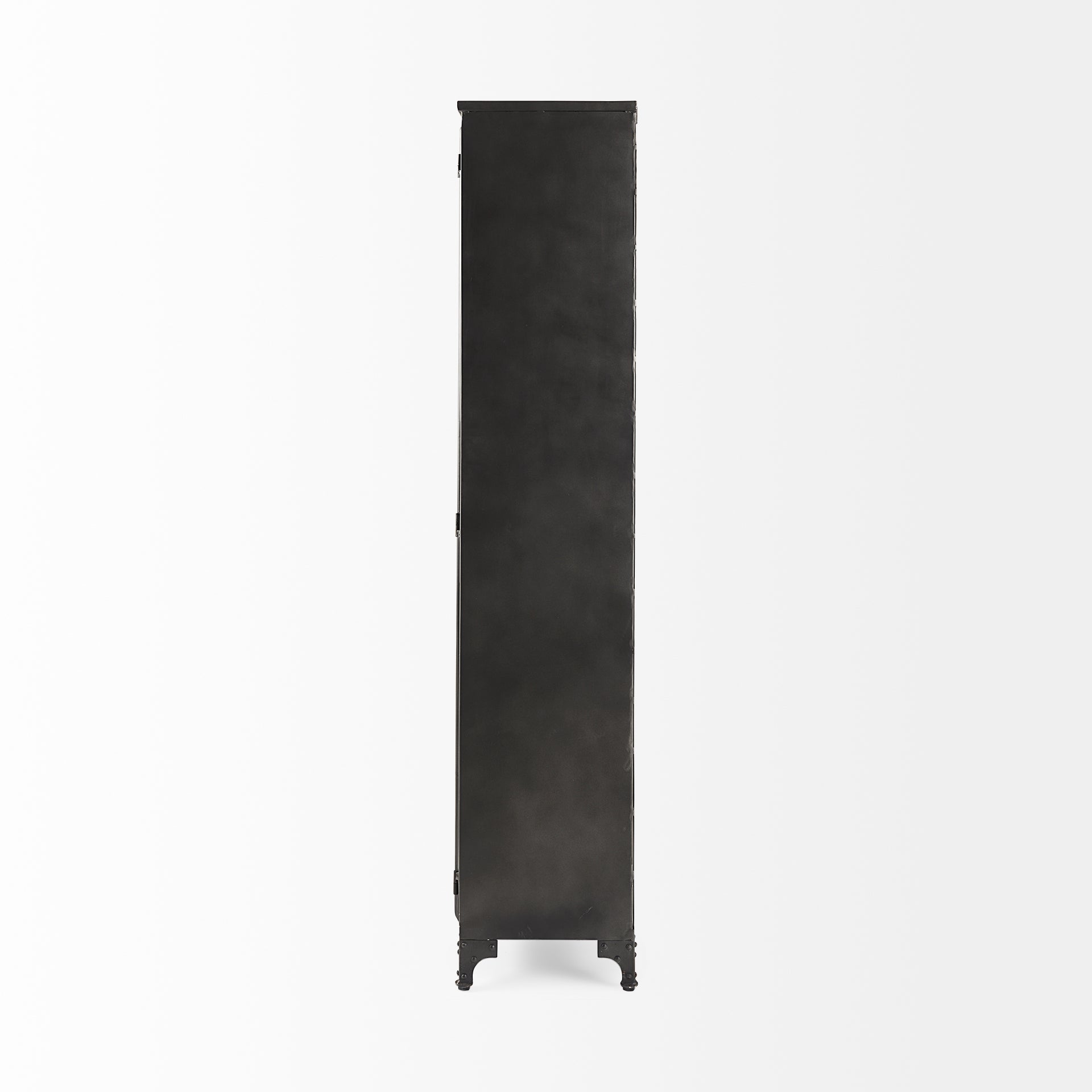 Capreol Black Metal Cabinet