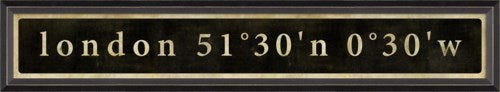 Coordinate Sign