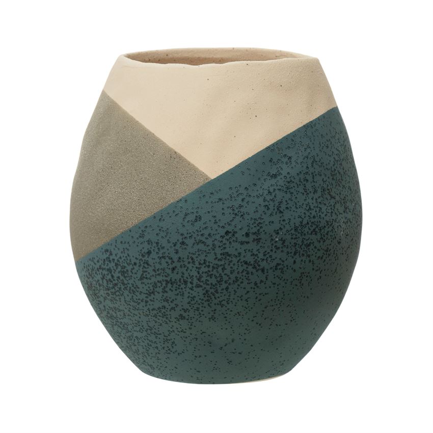 Blue Tricolor Planter