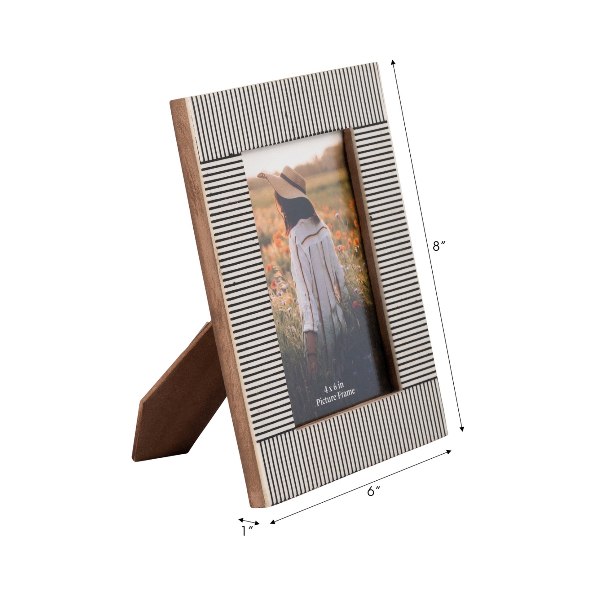 Etched Lines Photo Frame