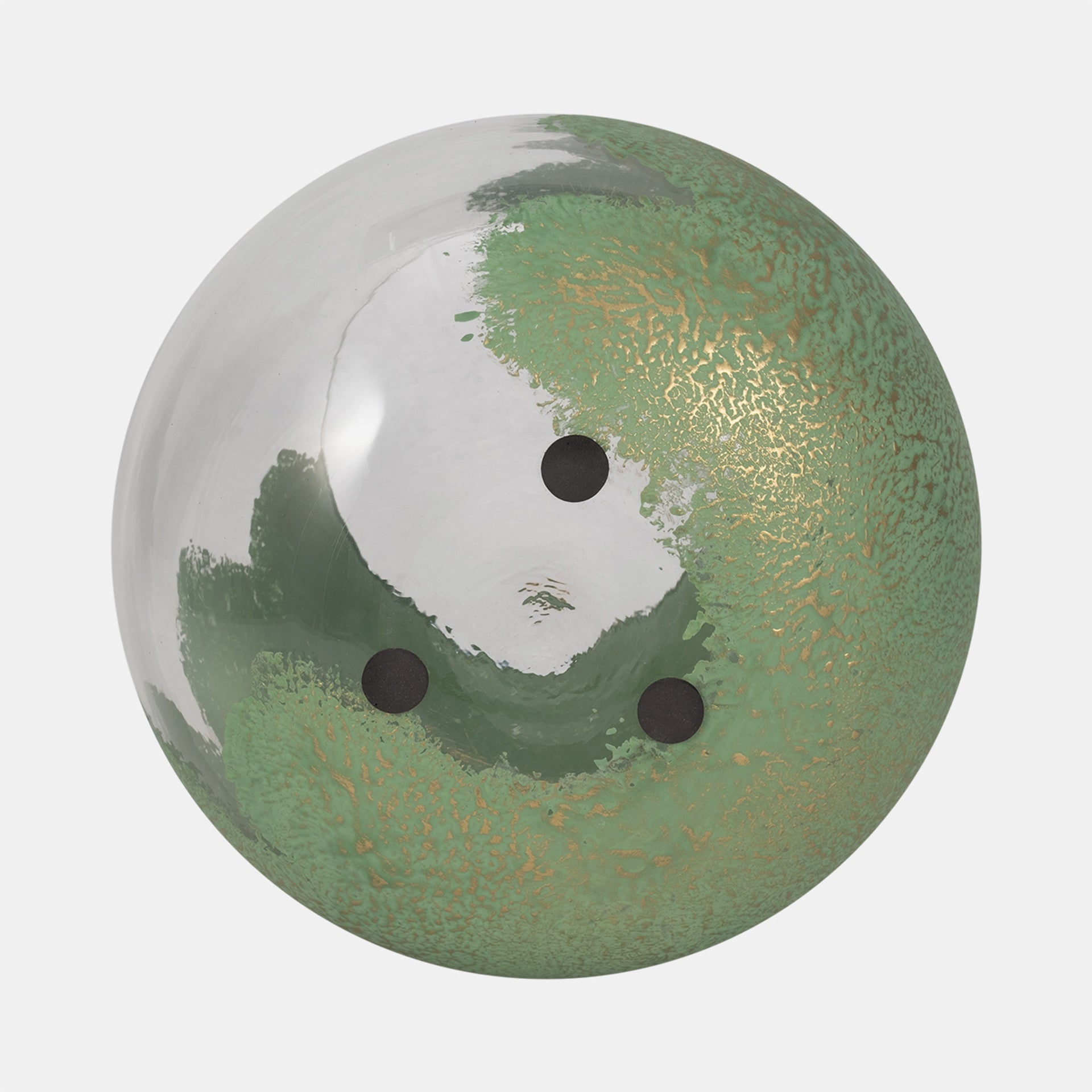 Glass Dipped Vase, Green*