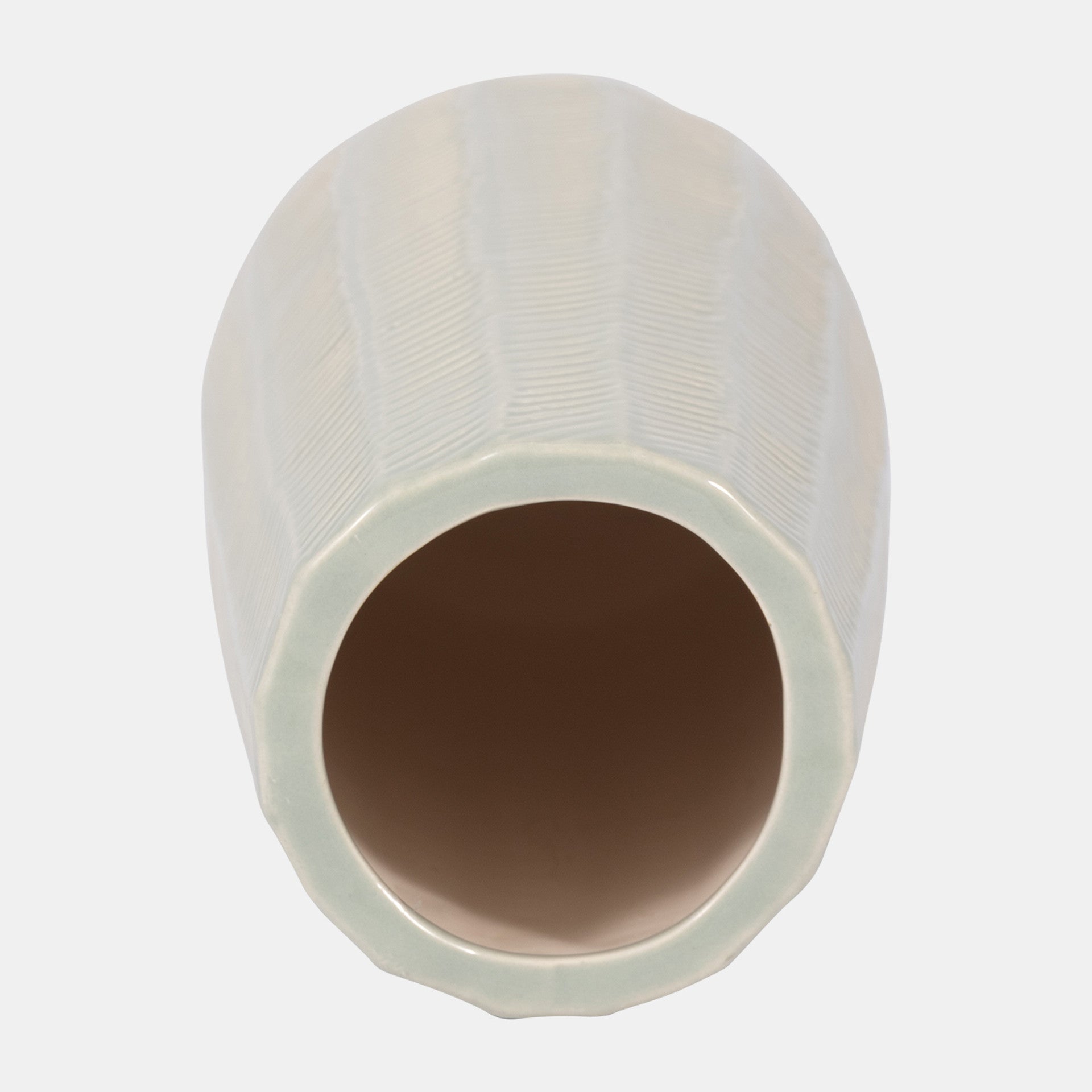 Etched Lines Cylinder Vase