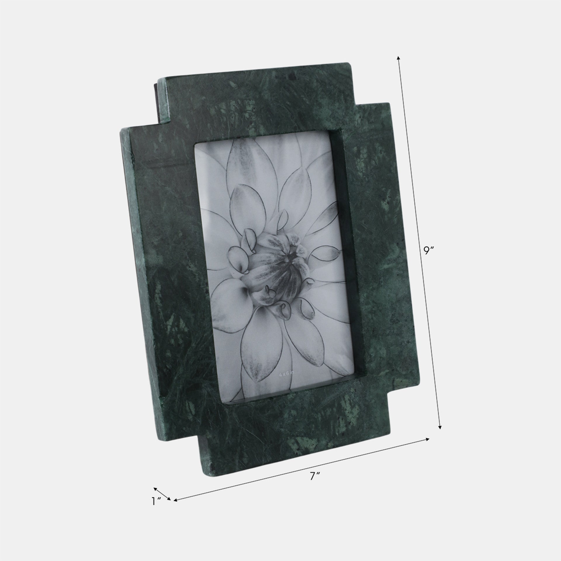 Cut Corners Marble Photo Frame
