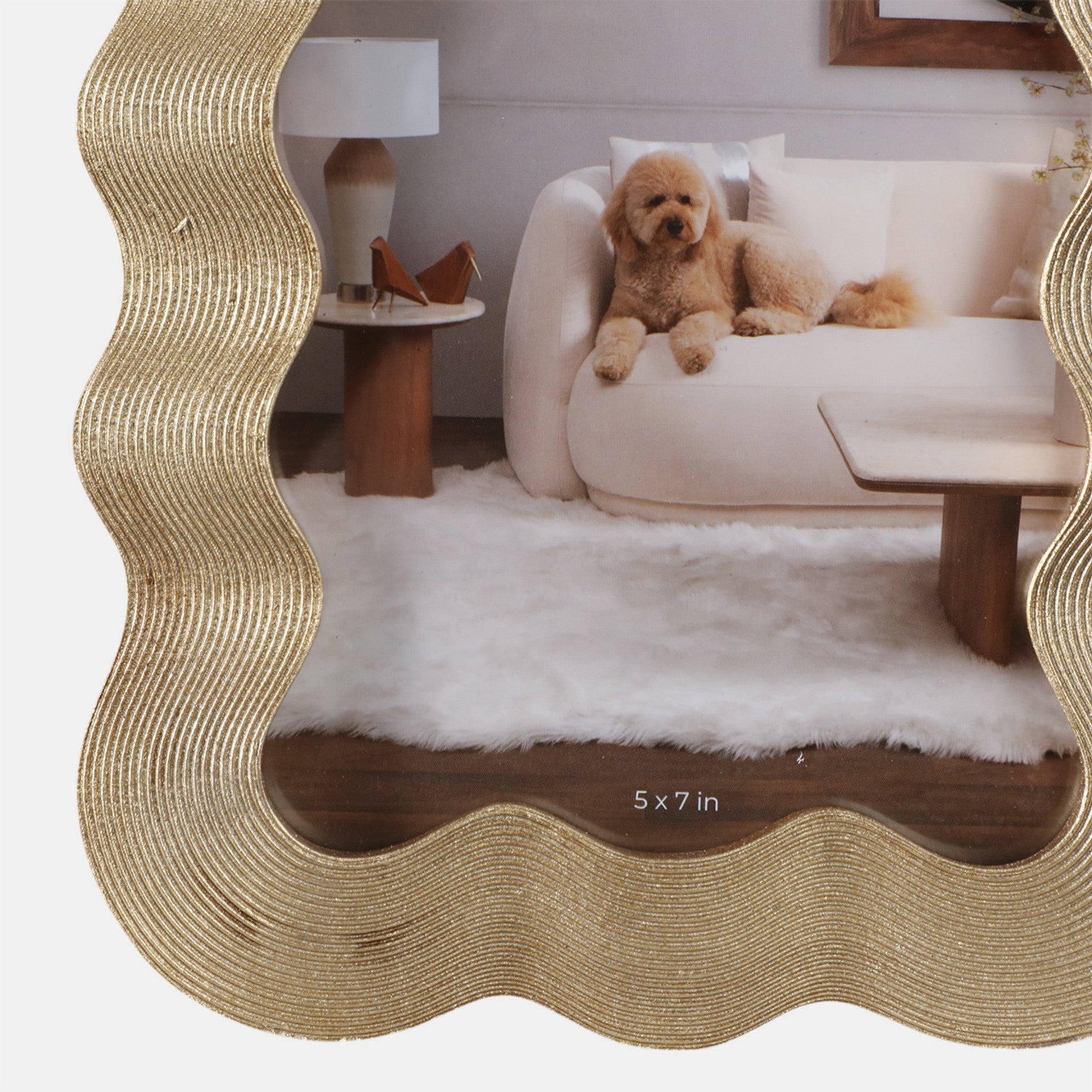 Squiggle Photo Frame 5"x7"