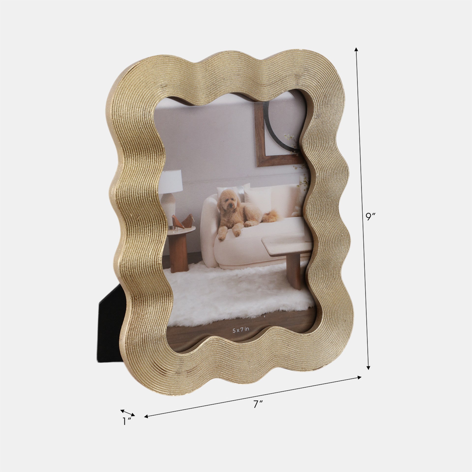Squiggle Photo Frame 5"x7"