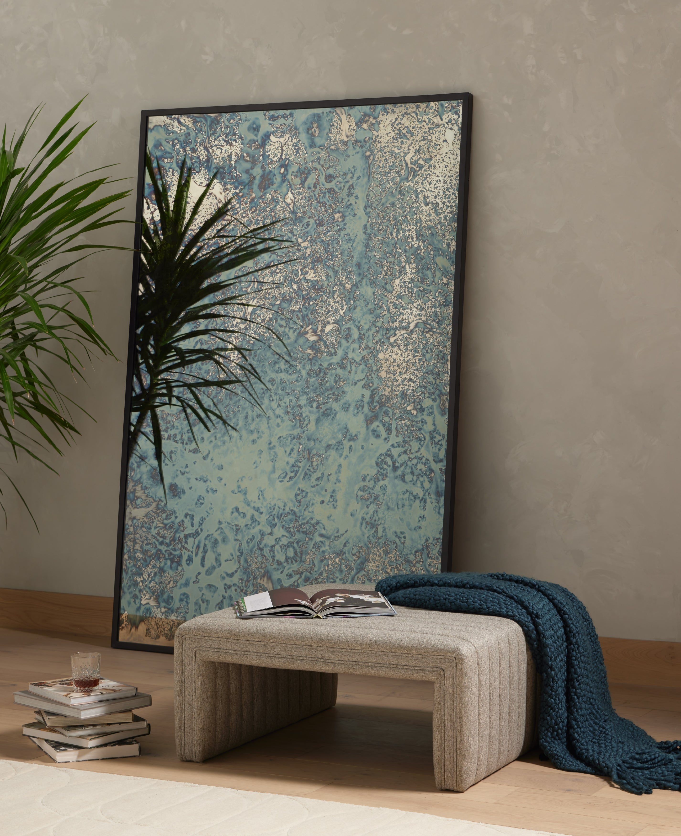 Stormy Floor Mirror