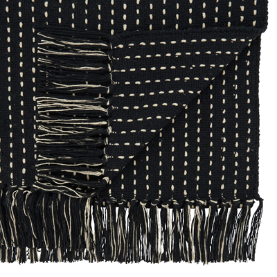 Stitched Fringe Runner