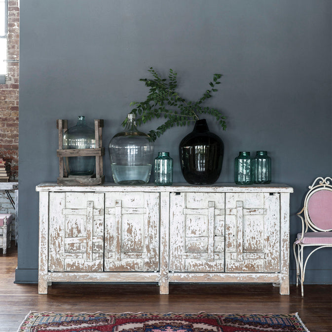 Salvaged Door Buffet