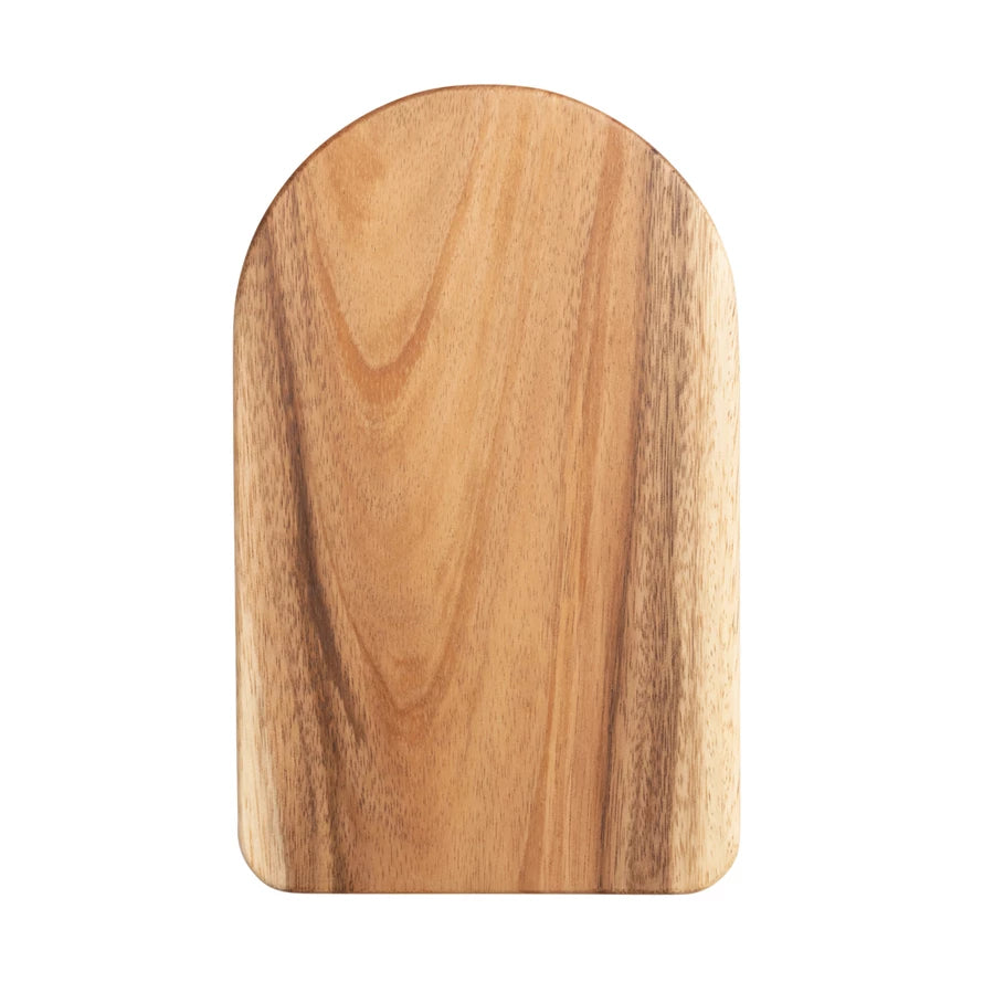 Suar Wood Arched Cheese/Cutting Board*