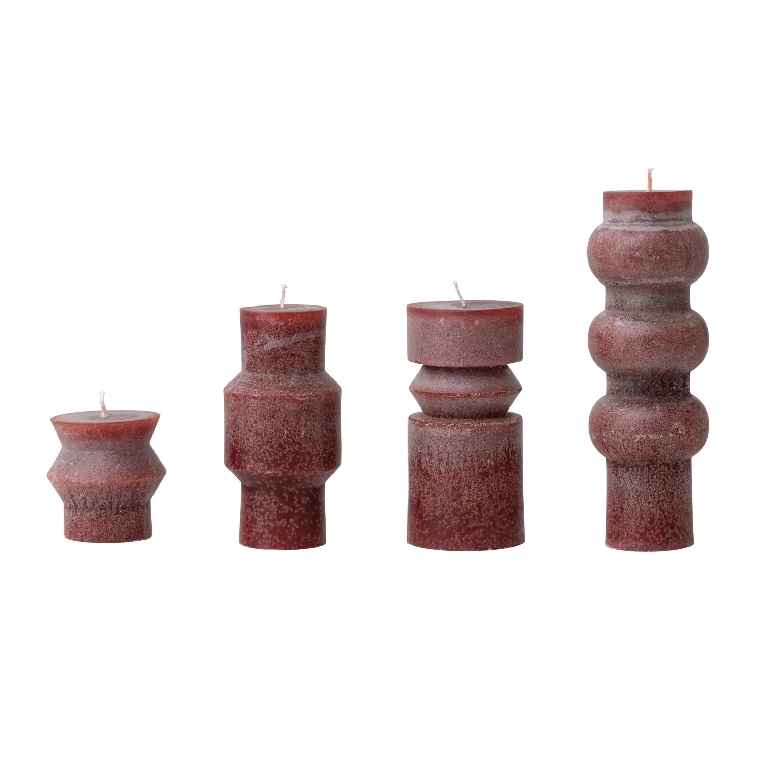 Cabernet 6" Unscented Totem Pillar Candle