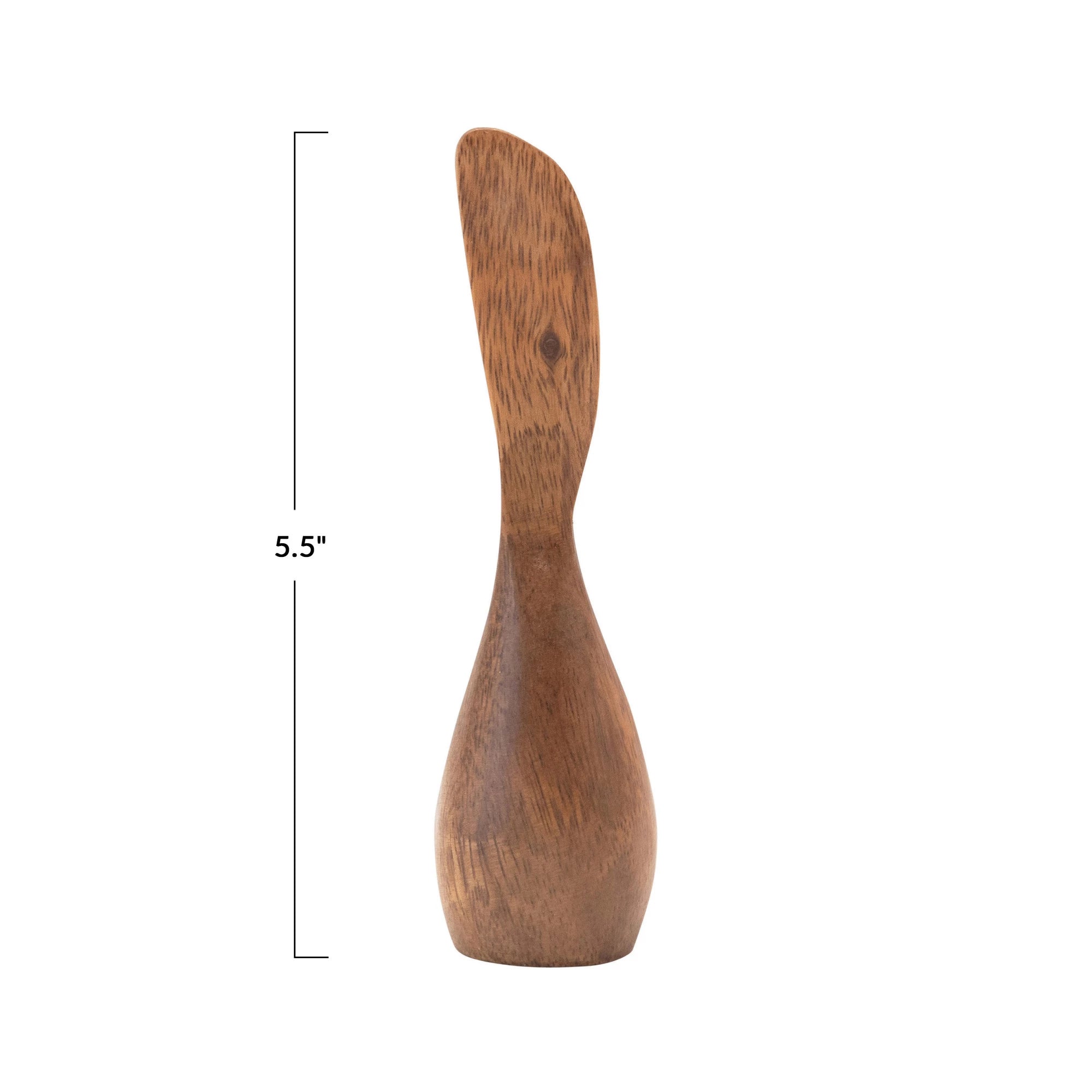 Natural Acacia Wood Standing Canape Knife