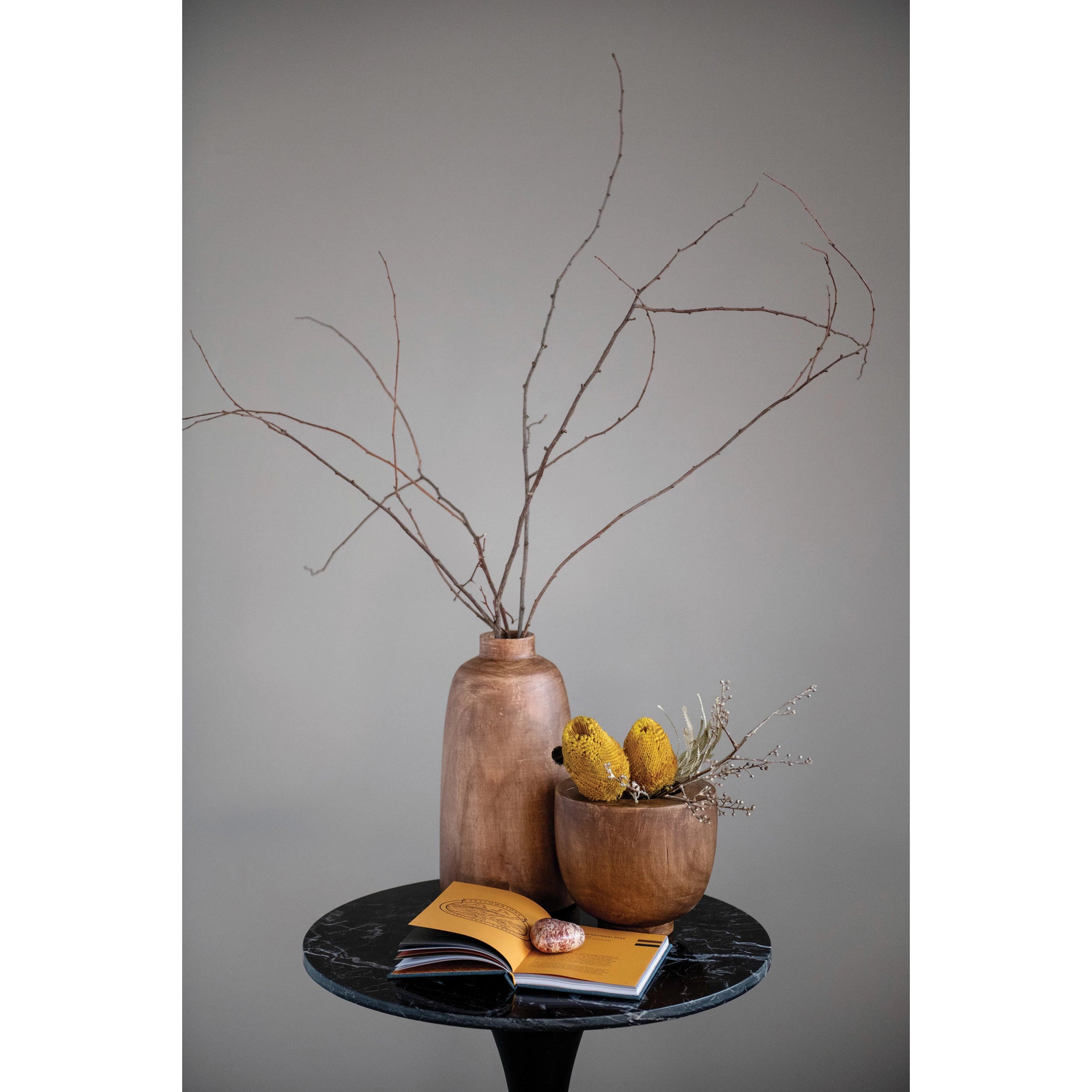 Walnut Wood Vase