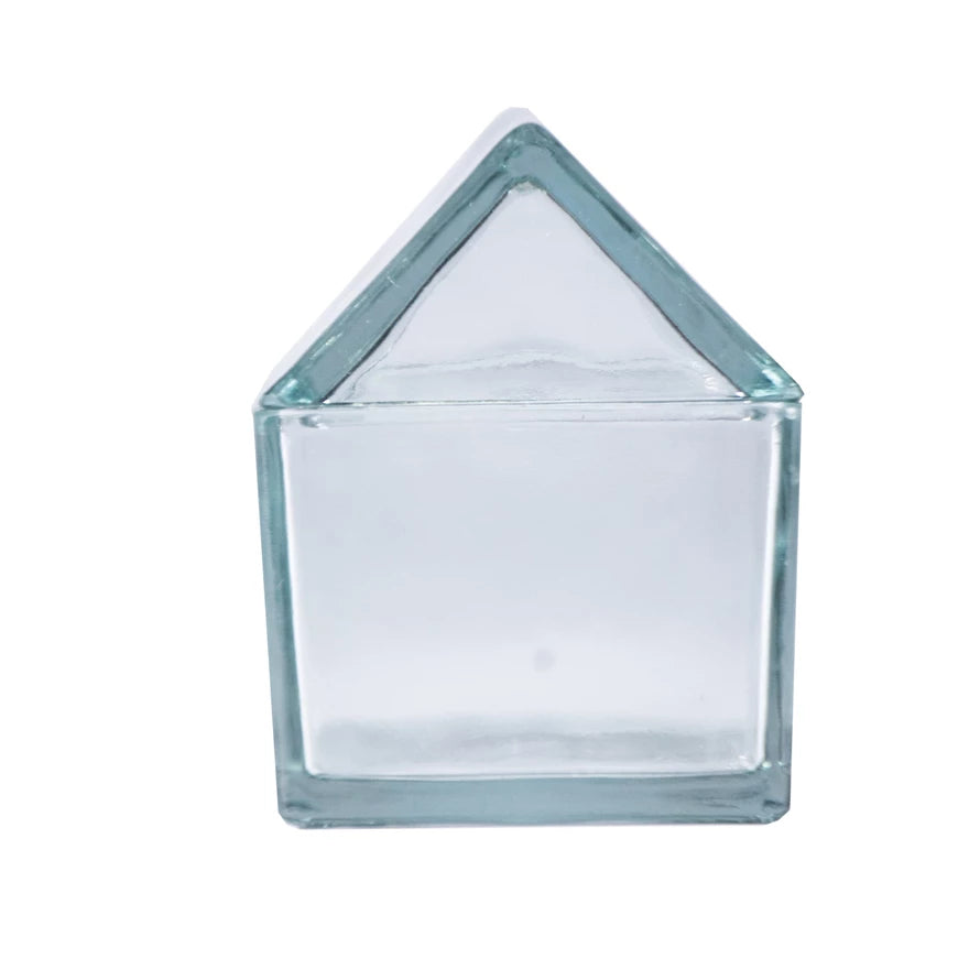 Recycled Glass House w/ Lid 20oz.