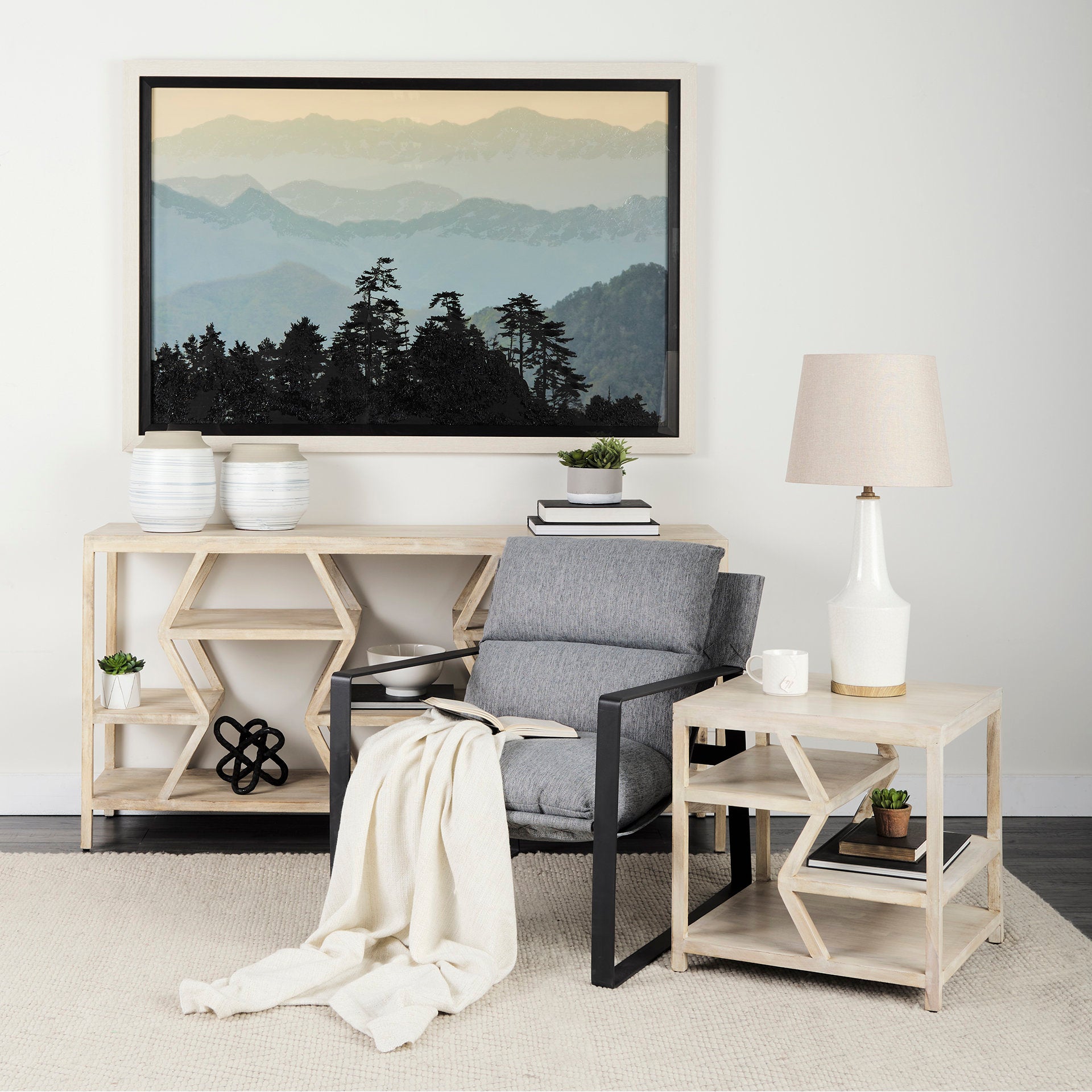 Mountain Light Framed Art