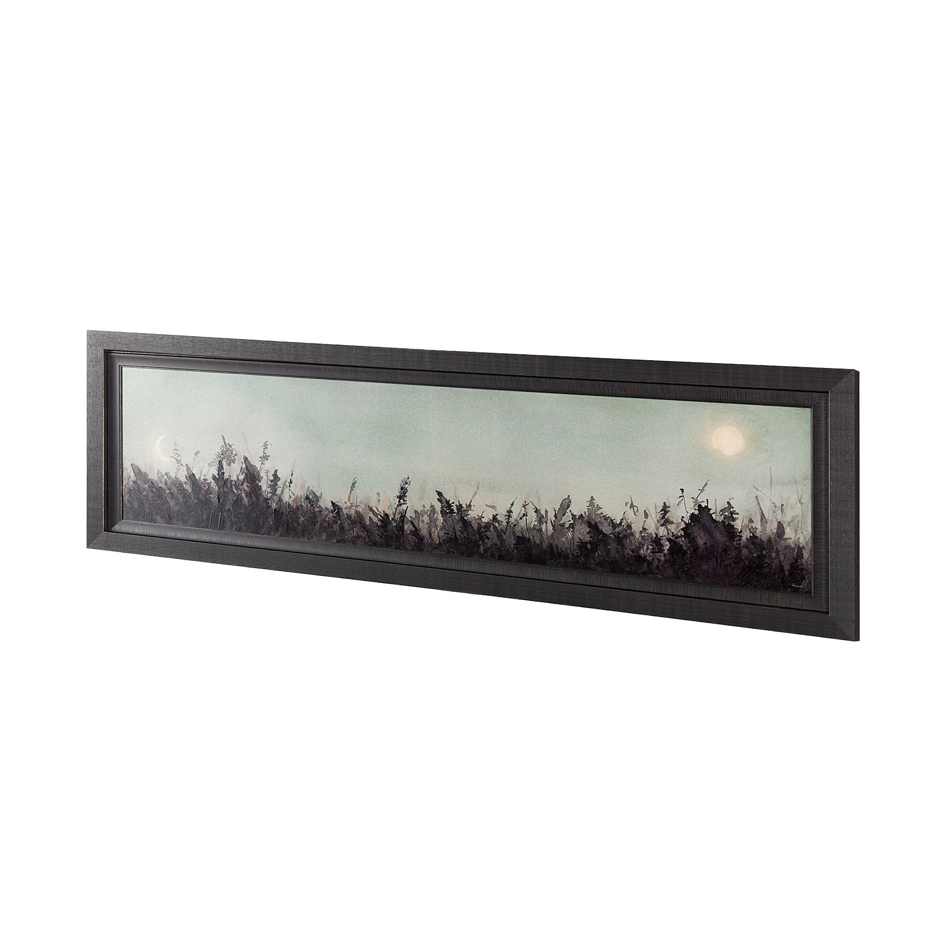Moon Sets, Sun Rises Framed Art