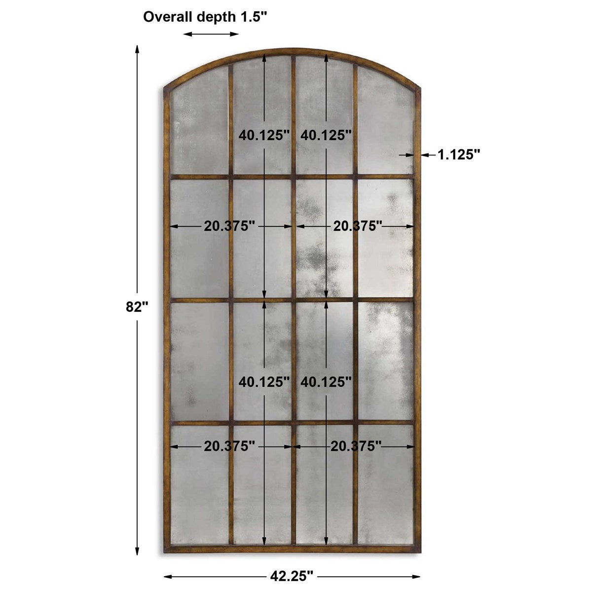Amiel Large Arch Mirror