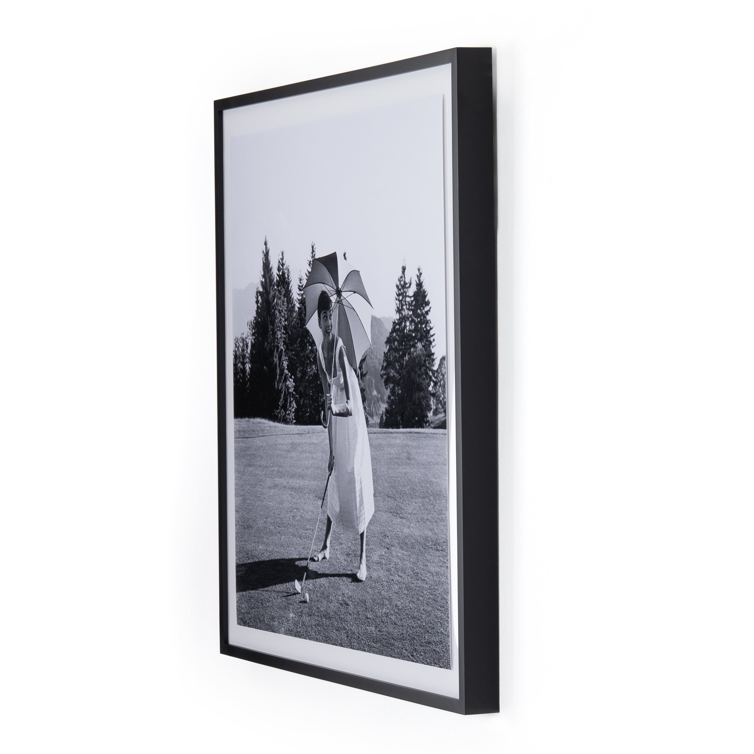 Golfing Hepburn By Getty Images