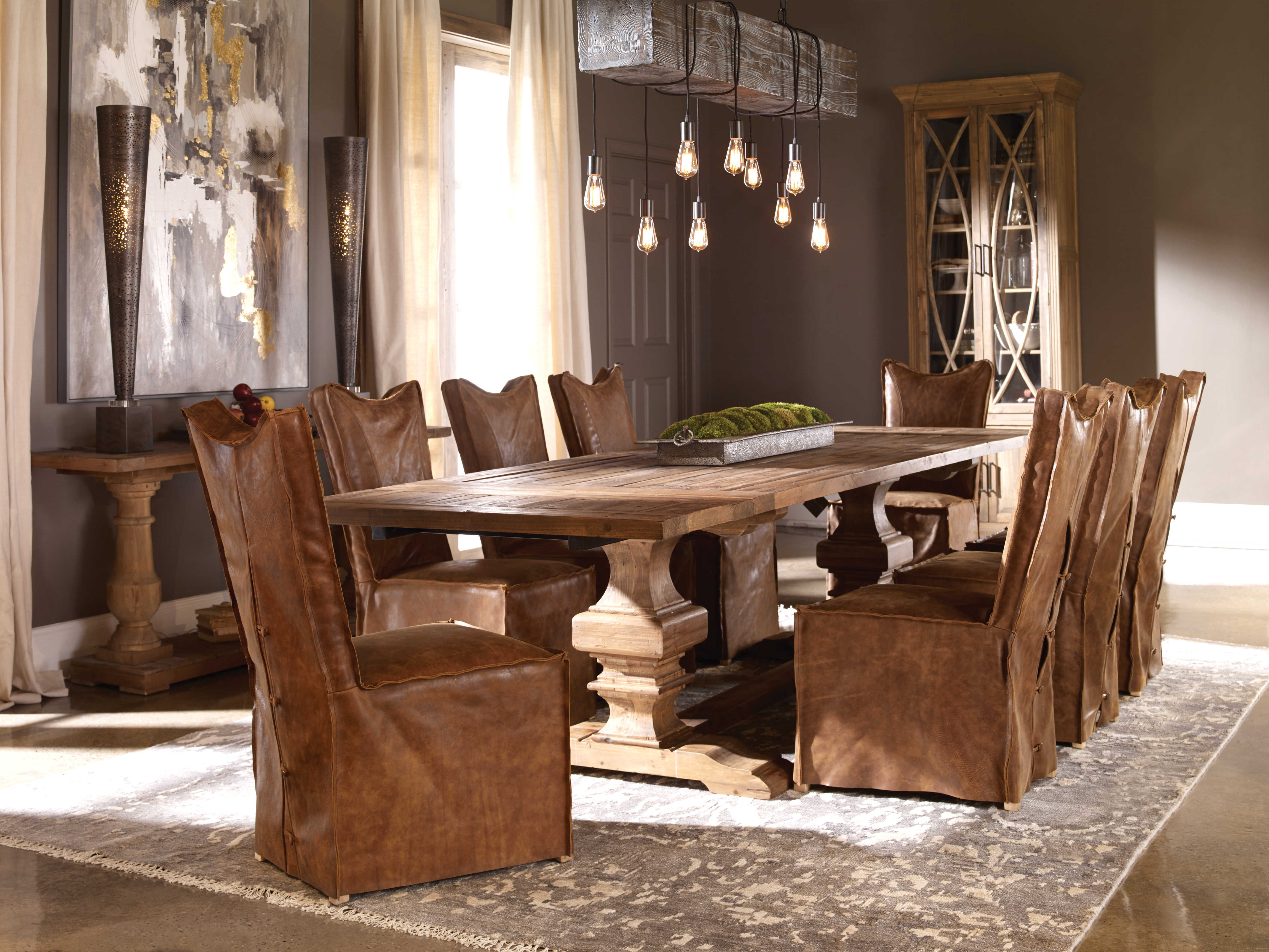 Delroy Leather Dining Chair