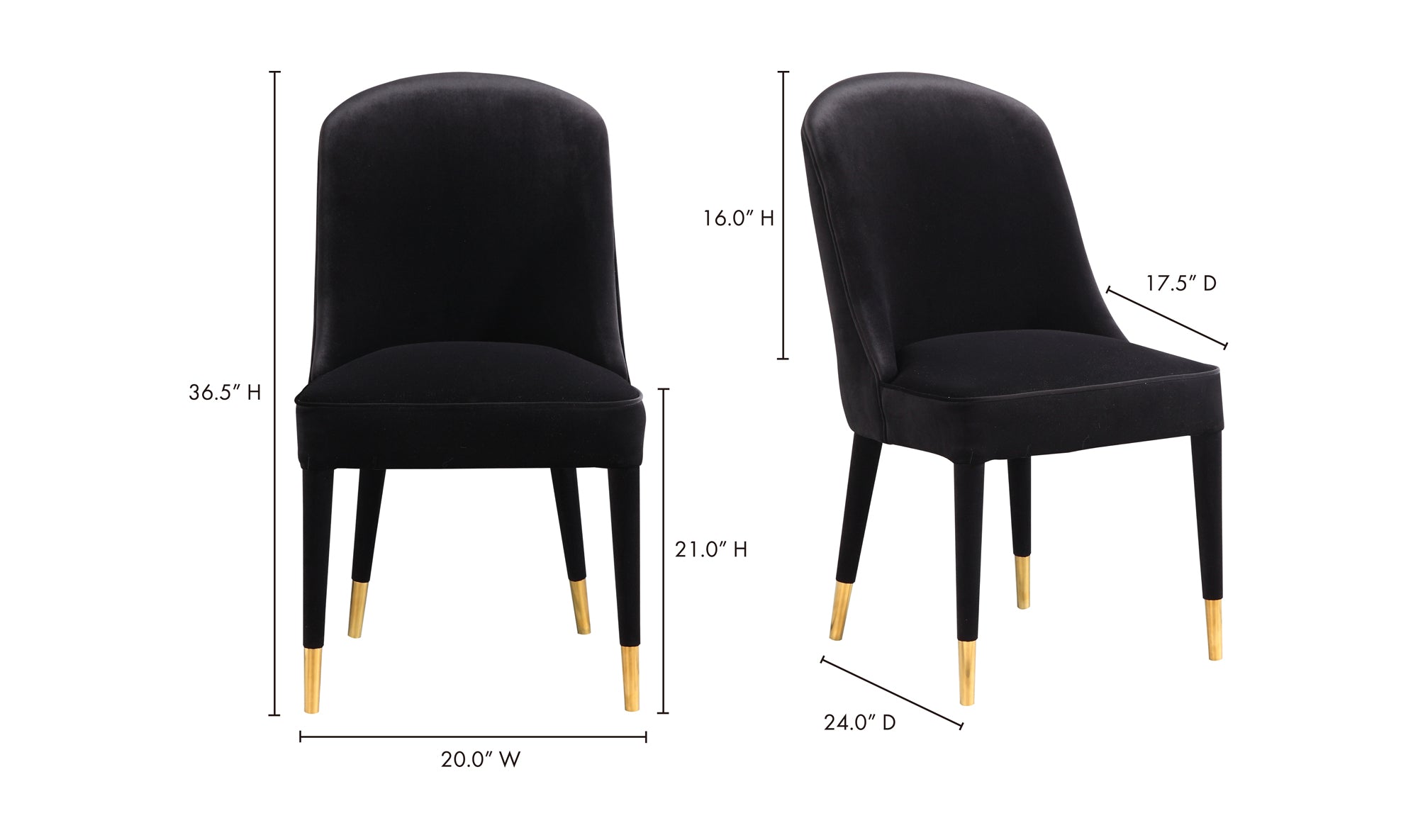 Liberty Black Dining Chair