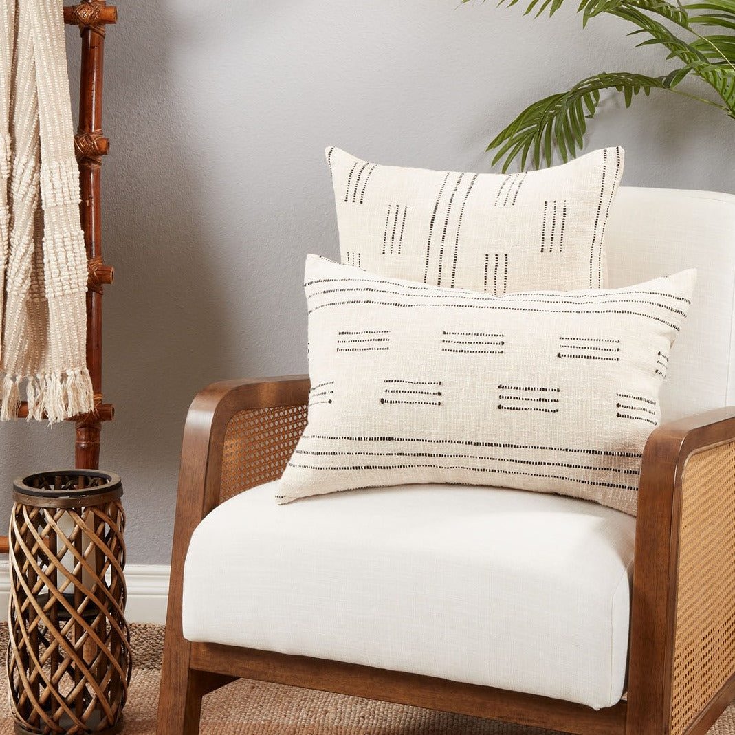 Dash Line Pillow