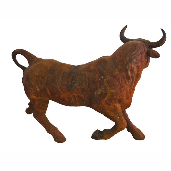 Cast Iron Charging Bull